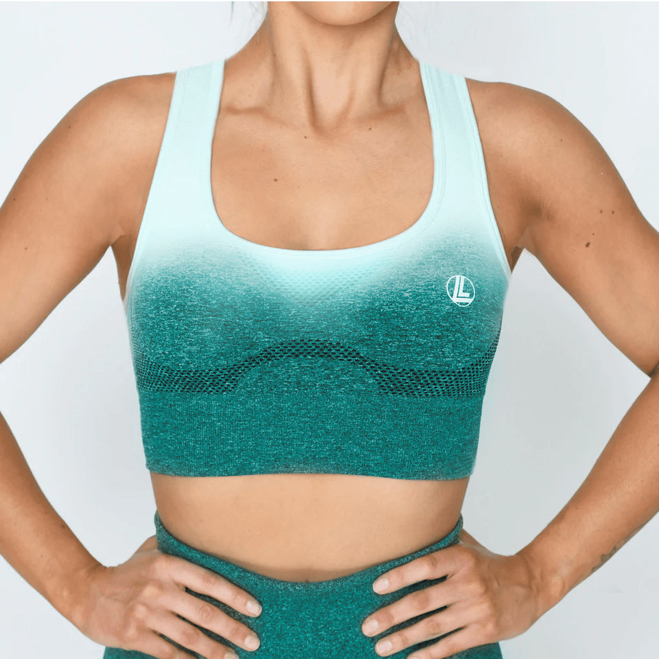 Loaded Lifting apparel Fade - Sports Bra (Ocean Turquoise)